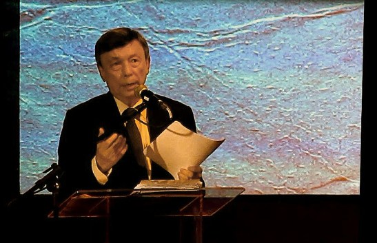 Jorge Rangel, presidente doIM Instituto Internacional de Macau na sua palestra: Língua e Cultura no Extremo Oriente, um Legado Valorizado