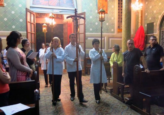 Pascoa 2016 Igreja Divino Espirito Santo 5a.F Santa 19