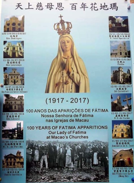 Macau 100 anos N.Sra. Fatima