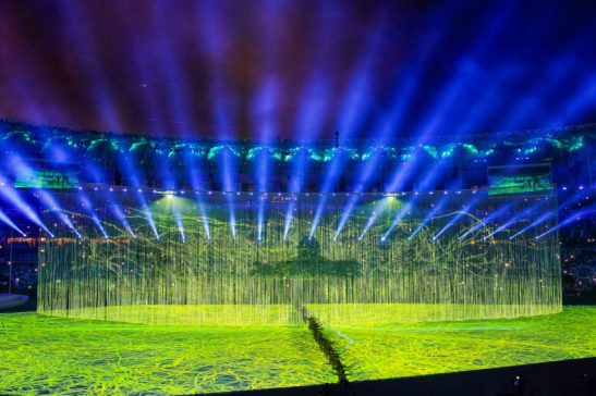 Cerimônia de Abertura dos Jogos Olímpicos Rio 2016. (Rio de Janeiro - RJ, 05/08/2016) Foto: Beto Barata/PR