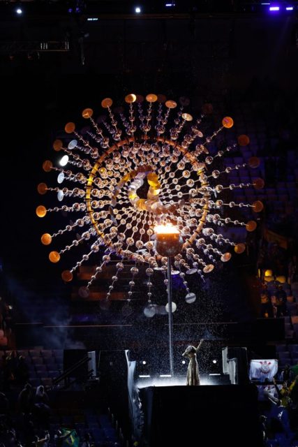 Rio de Janeiro - Cerimônia de encerramento dos Jogos Olímpicos Rio 2016, no Maracanã (Fernando Frazão/Agência Brasil)