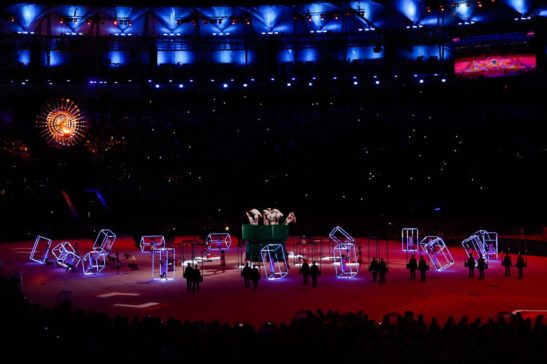 Rio de Janeiro - Cerimônia de encerramento dos Jogos Olímpicos Rio 2016, no Maracanã (Fernando Frazão/Agência Brasil)