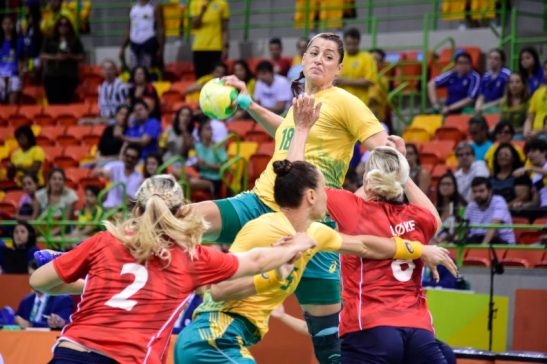 Brasil x Noruega - RIO DE JANEIRO 06-8-2016 - Arena do Futuro - Brasil x Noruega - Foto: WILLIAM LUCAS - Brasil - rj - Rio de Janeiro - /Fotos Públicas