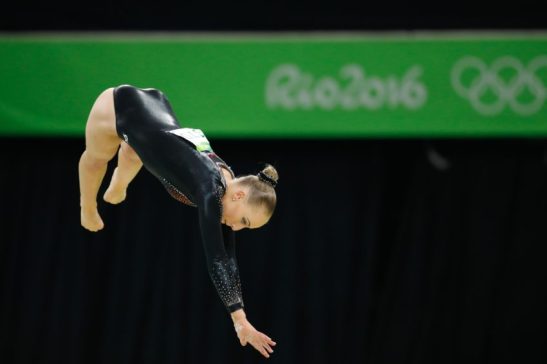 Rio de Janeiro - Ginasta Flávia Saraiva termina final da trave na 5ª colocação (Fernando Frazão/Agência Brasil)