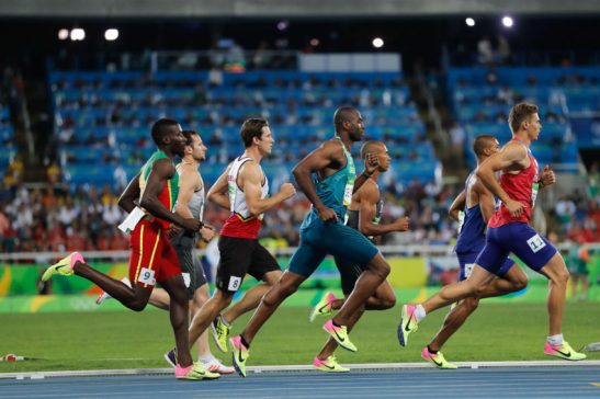 Rio de Janeiro - Brasileiro Luiz Alberto de Araújo corre 1500m no decatlo nos Jogos Rio 2016, no Estádio Olímpico, e termina competição em 10º. (Fernando Frazão/Agência Brasil)
