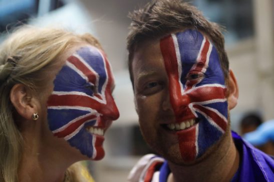 Rio de Janeiro - Publico estrangeiro, comparece ao estadio Olimpico, para assistir as provas de atletismo(Fernando Frazão/Agência Brasil)