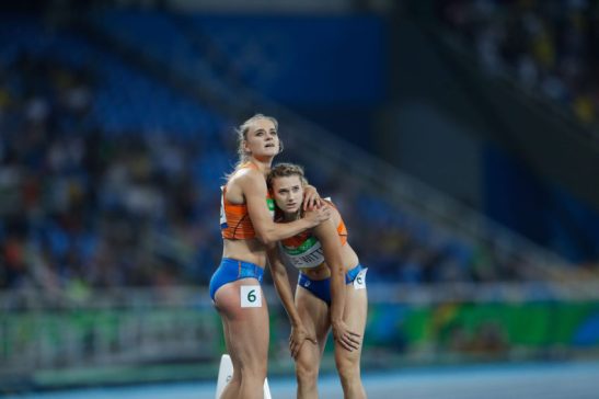 Rio de Janeiro - Eliminatórias do revezamento 4 x 400m nos Jogos Rio 2016, no Estádio Olímpico (Fernando Frazão/Agência Brasil)