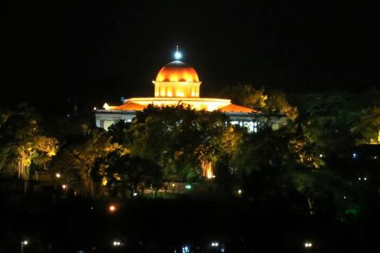 Museu do Órgão (Organ Museum 風琴博物館), na ilha Gulangyu, vista da ilha Xiamen. Foto: M.V. Basílio