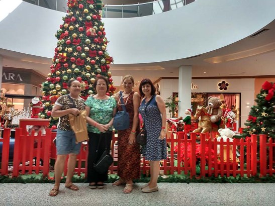 Almoço no novo Shopping Center Catuai Palladium